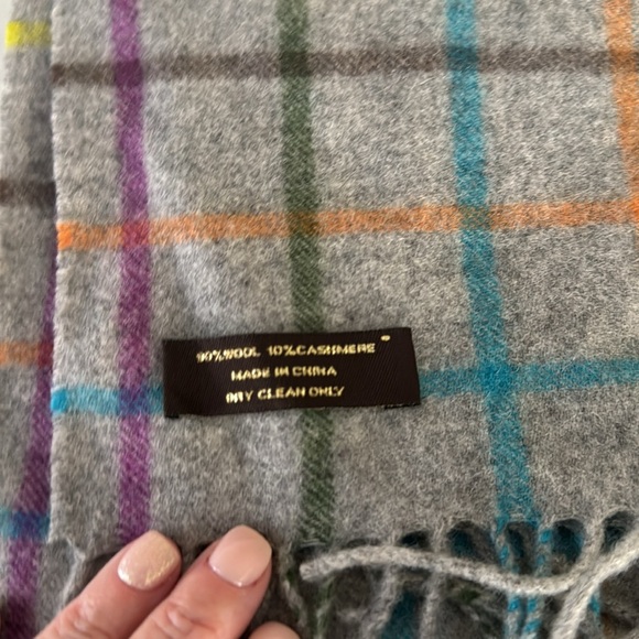 Coach, winter scarf, wool and cashmere - Picture 3 of 4